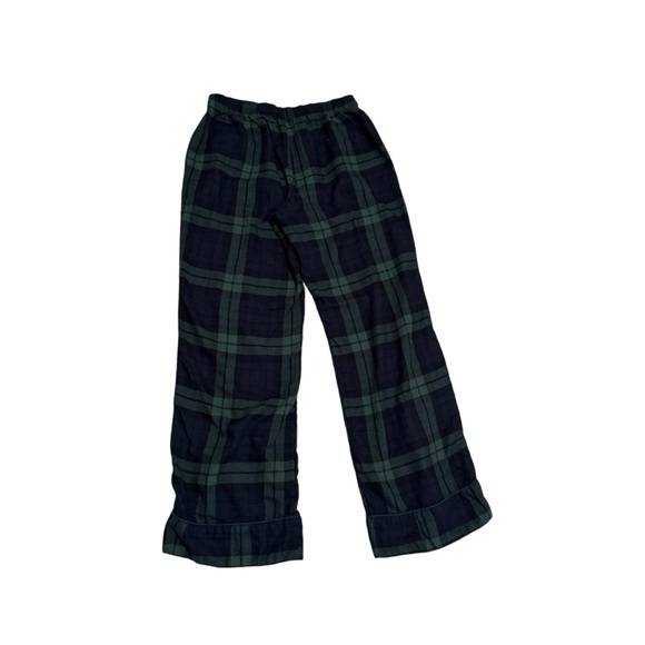 Abercrombie & Fitch Plaid Flannel Pajama Lounge Pants Small - Picture 3 of 6